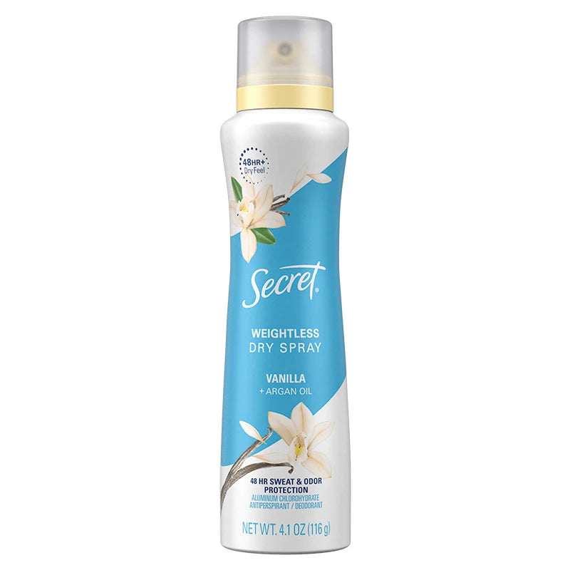 Secret Weightless dry spray (Vanilla)