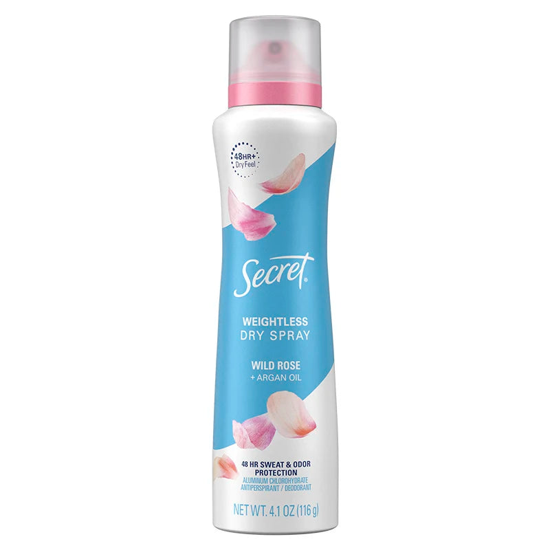 Secret Weightless dry spray (Wild Rose)