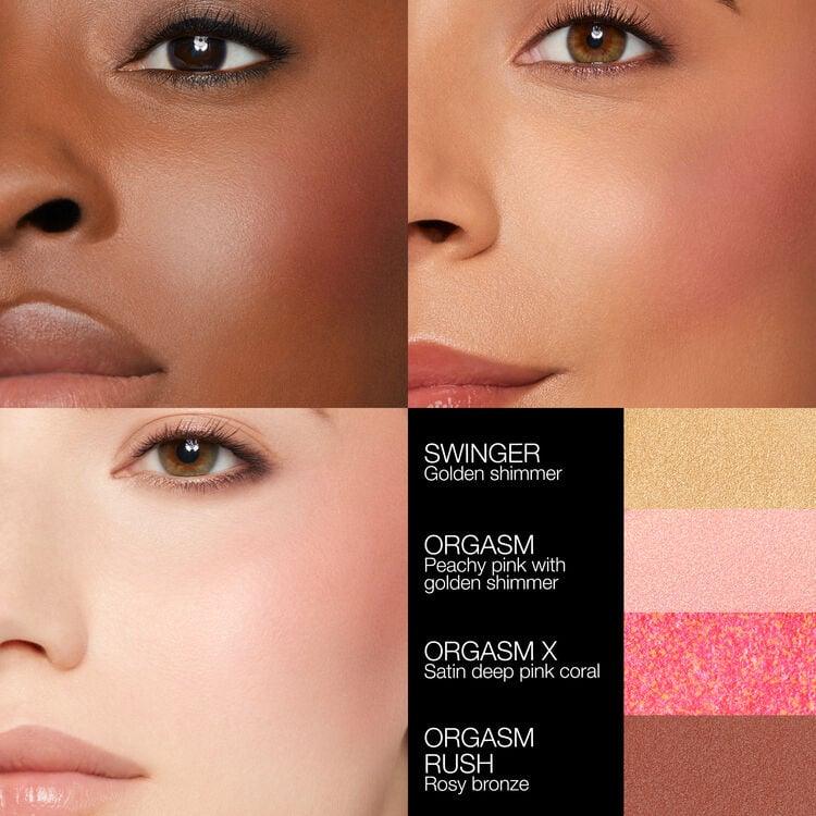 Nars Cosmetics Limited Edition Orgasm Four Play Blush Quad