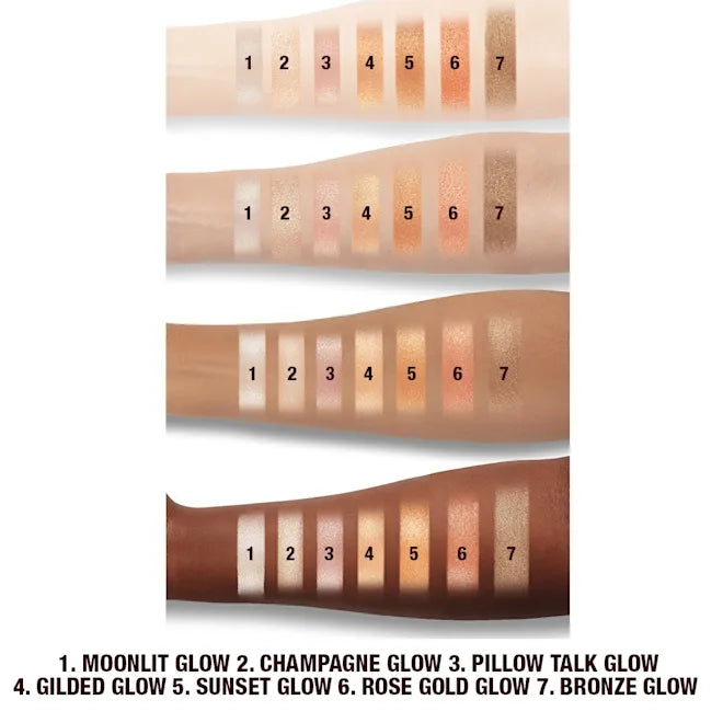 CHARLOTTE TILBURY HOLLYWOOD GLOW GLIDE FACE HIGHLIGHTER (CHAMPAGNE GLOW)
