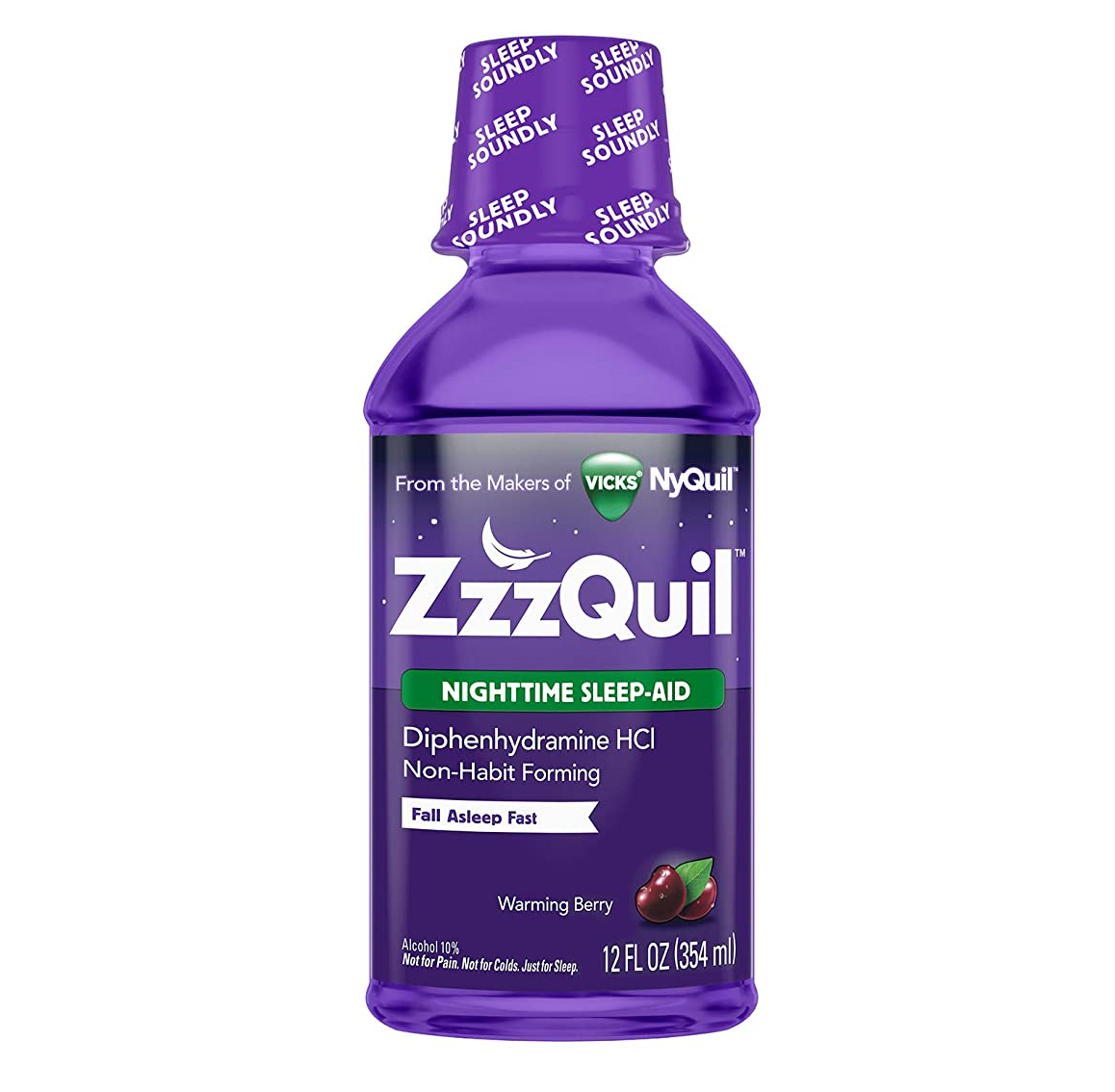 VICKS NIGHTIME SLEEP AID ZZZQUIL WARMING BERRY