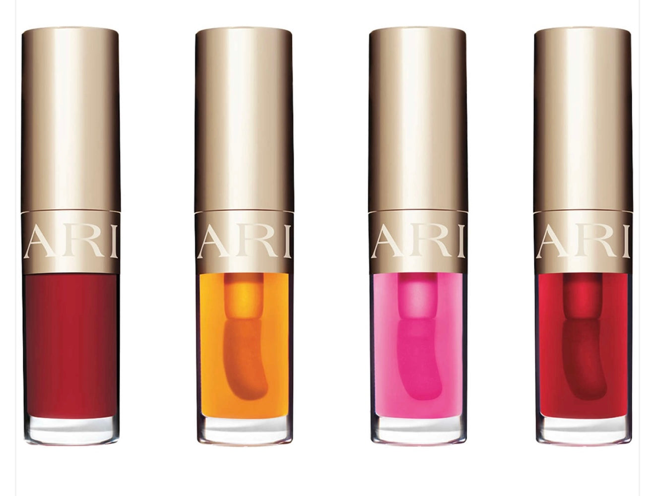 CLARINS LIP OIL DISCOVERY SET OF 4 PIECES