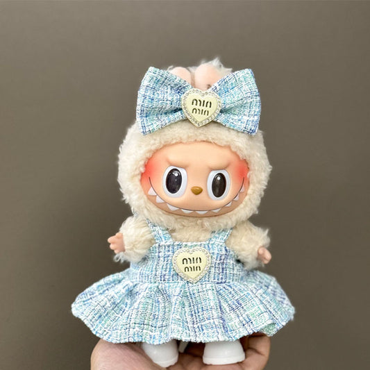 LABUBU CLOTHES AS PICTURE BLUE MIUMIU