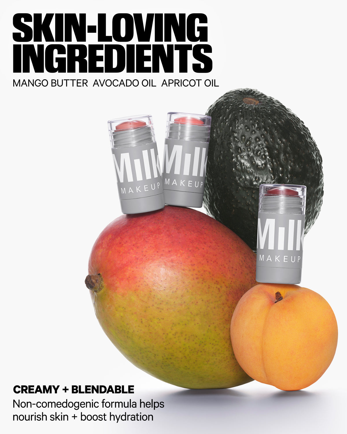 MILK BEAUTY LIP + CHEEK CREAM BLUSH STICK CREAM BLUSH + LIP COLOR (flip)