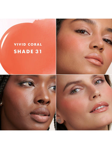 ARMANI BEAUTY LUMINOUS SILK CHEEK TINT (VIVAD CORAL 31)