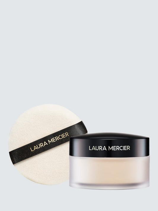 LAURA MERCIER SETTING POWDER + ROND PUFF (ULTRA-BLUR TRANSLUCENT)
