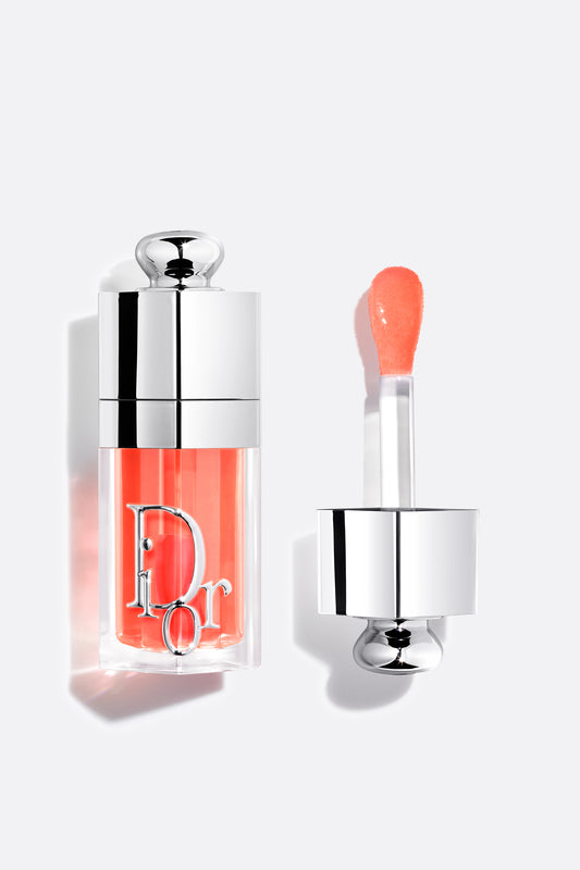CHRISTIAN DIOR ADDICT LIP GLOW OIL HYDRATING LIP OIL HIGH SHINE GLOSS (041 peachy juicy)