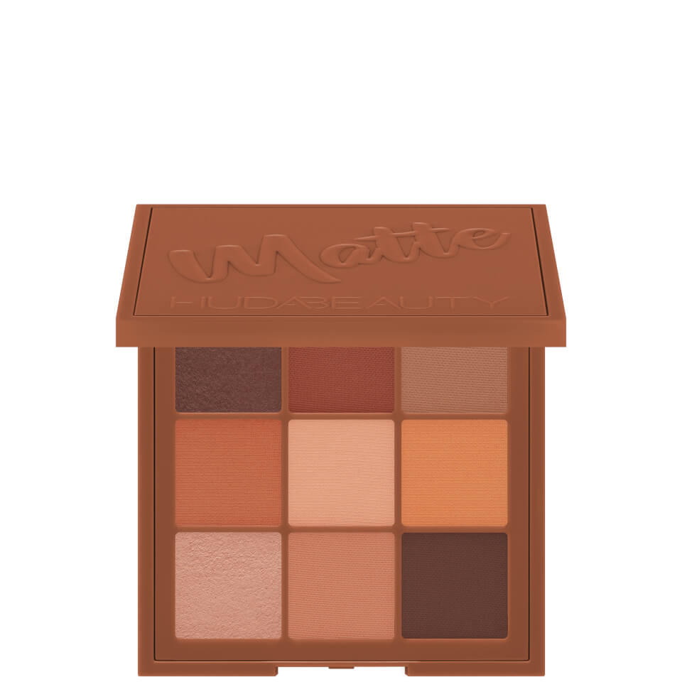 HUDA BEAUTY CREAMY OBSESSIONS EYESHADOW PALETTE ( WARM MATTE OBSESSIONS)