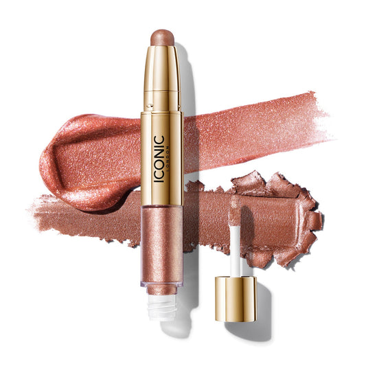 Iconic London  Glaze Dual Ended Eyeshadow Crayon (WILDFLOWER)