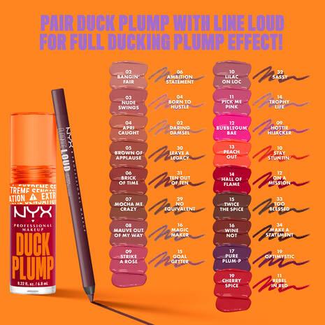 Nyx Professional Makeup Duck Plump High Pigment Plumping Lip Gloss (2-BANGIN' BARE)