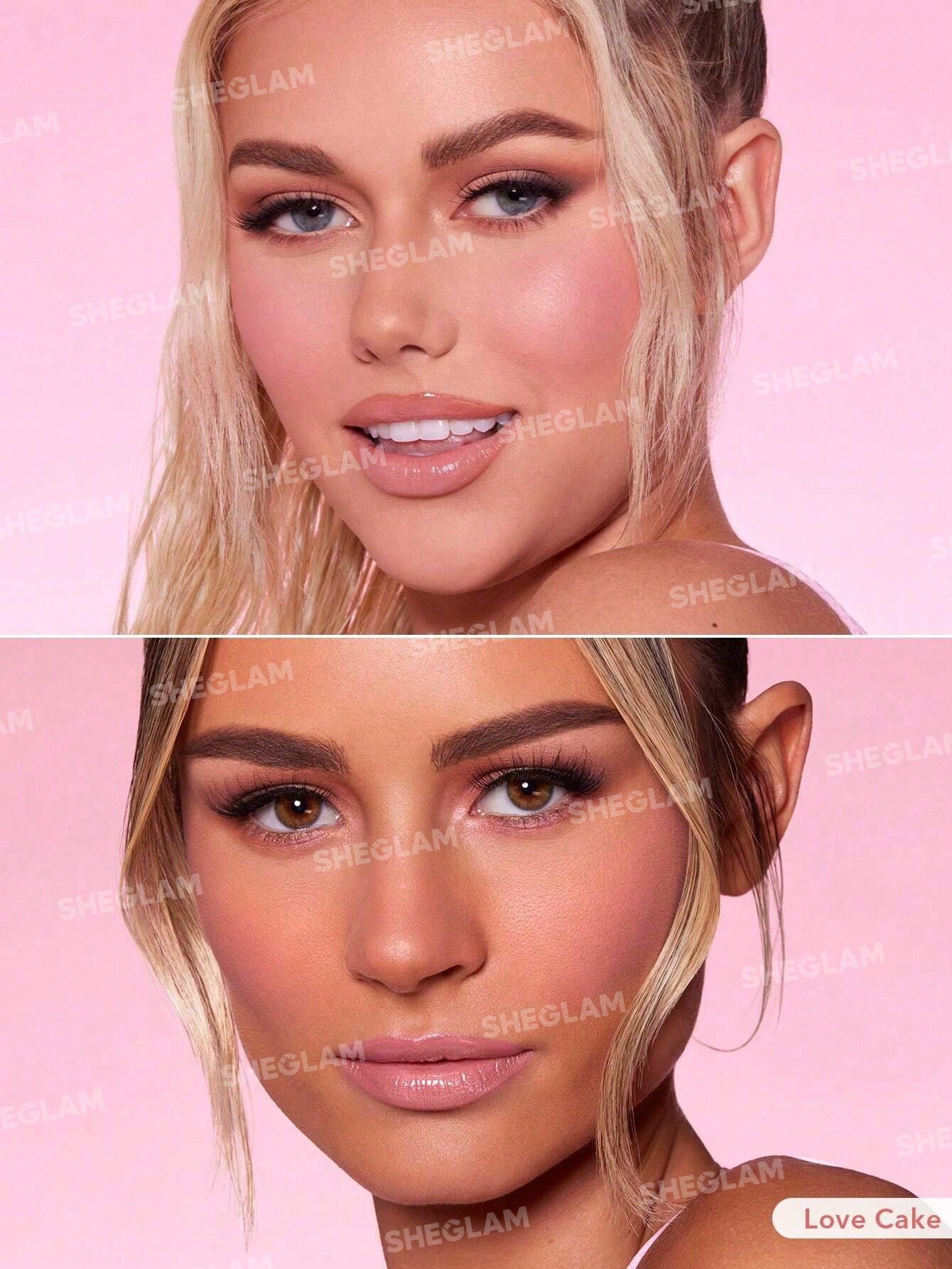 SHEGLAM COLOR BLOOM LIQUID BLUSH MATTE -LOVE CAKE