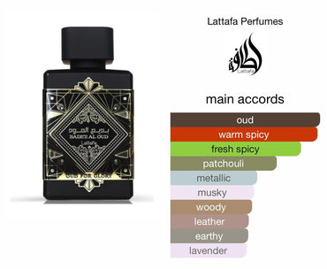 Lattafa Badee Al Oud Amethyst - Oud For Glory (Black)