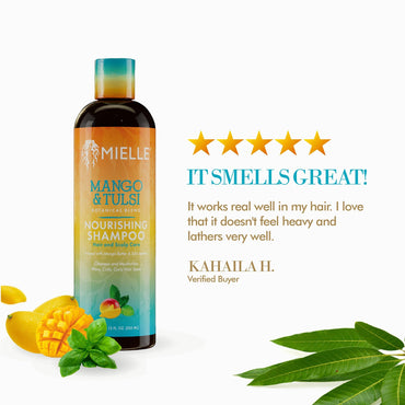 Mielle Mango & Tulsi Nourishing Shampoo