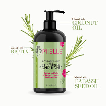 Mielle Rosemary Mint Strengthening Conditioner  (355 Ml)