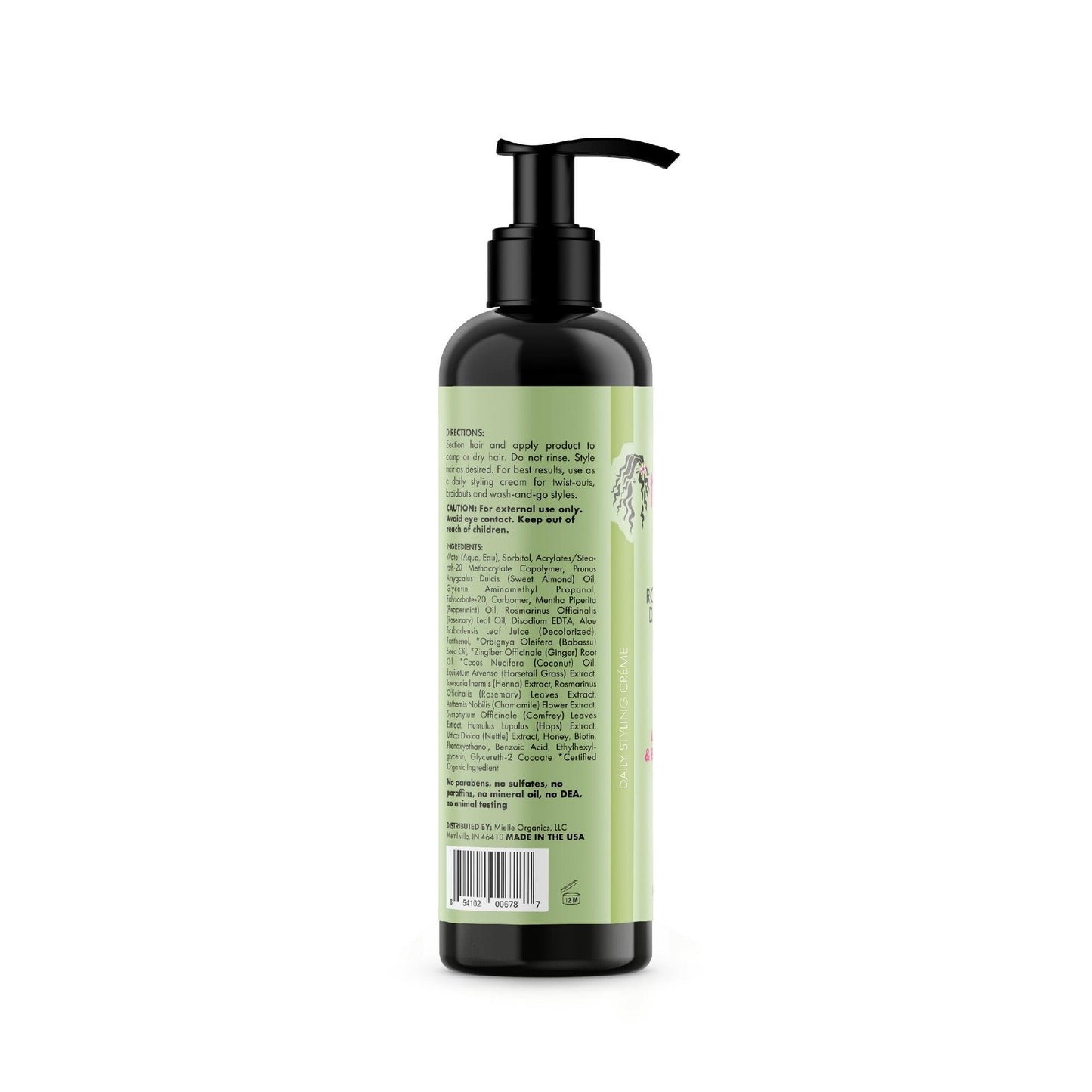 Mielle Rosemary Mint Daily Styling Creme (240Ml)