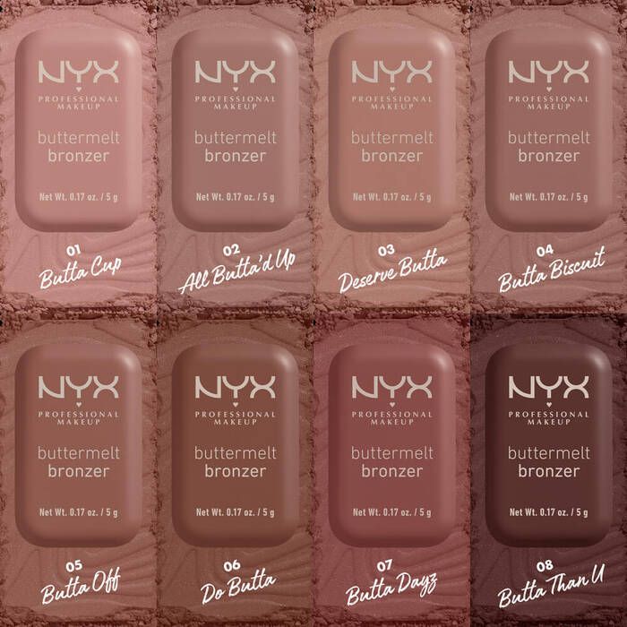 NYX PROFESSIONAL MAKEUP BUTTERMELT BRONZER (ALL BUTTA 02)