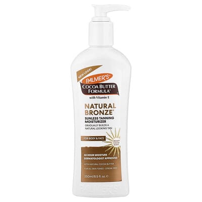 PALMER'S CACAO BUTTER WITH VITAMIN E NATURAL BRONZE SUNLESS TANNING MOISTURIZER