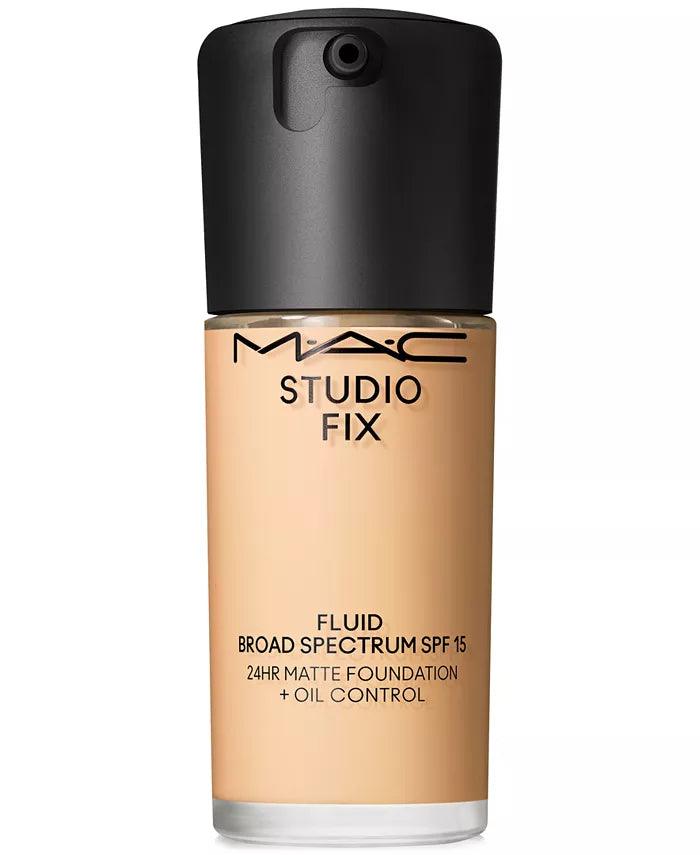 Mac Cosmetics Studio Fix Fluid Spf 15 24Hr Matte Foundation + Oil Control (Nc15)