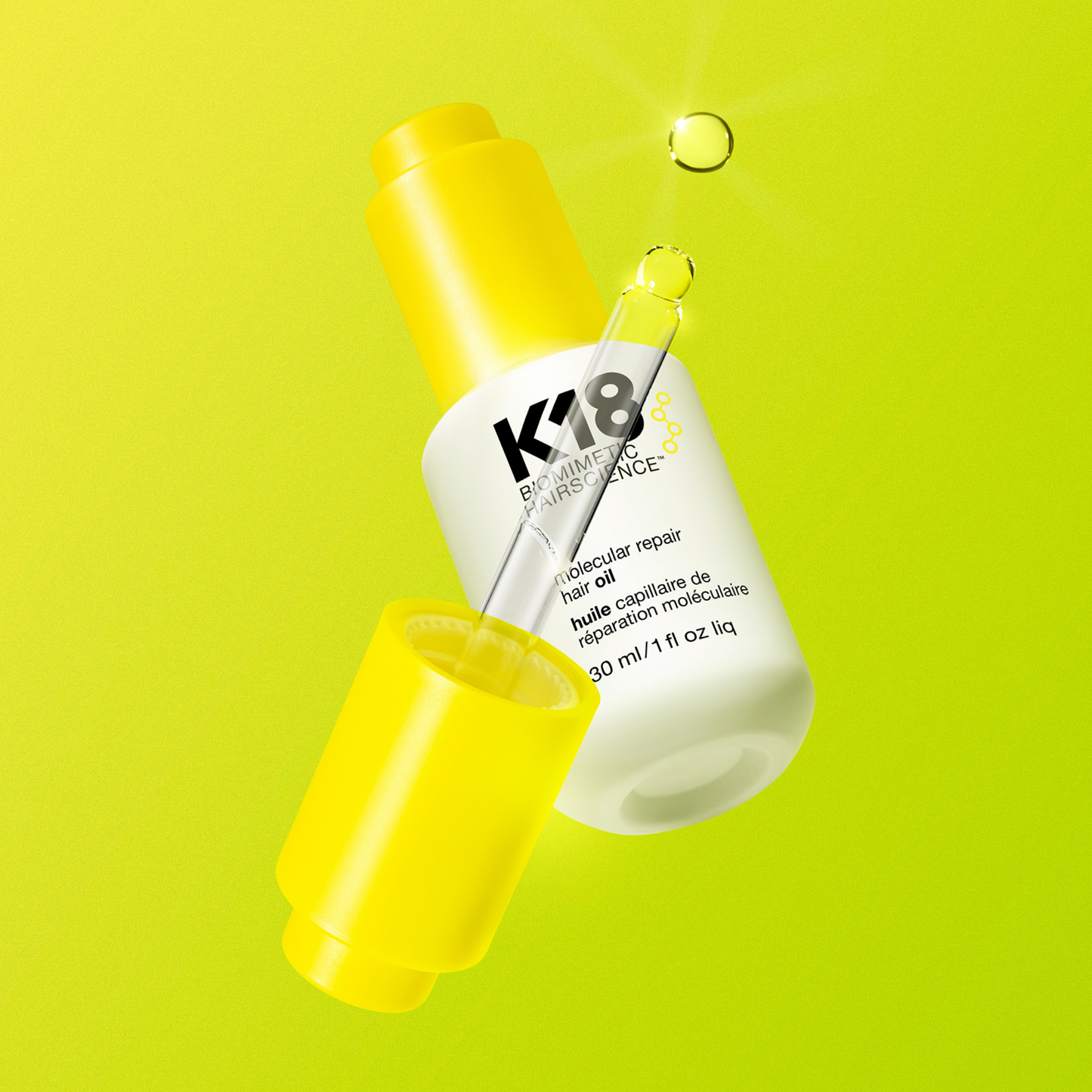 K18 BIOMIMETIC HAIRSCIENCE MOLECULAR REPAIR HAIR OIL