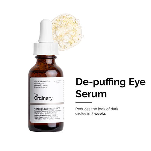 THE ORDINARY CAFFEINE 5% + EGCG DEPUFFING EYE SERUM