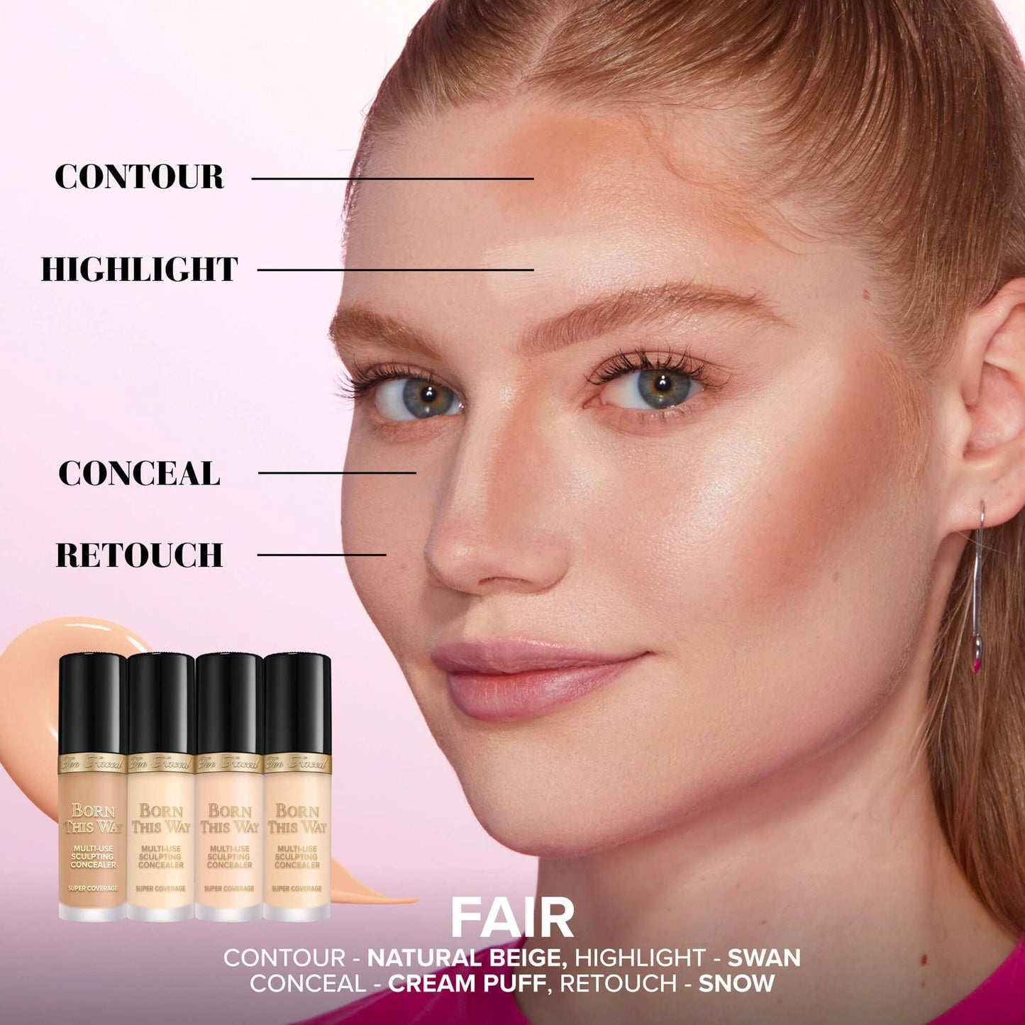 Too Faced Born This Way Super Coverage Multi-Use Longwear Concealer (nude)