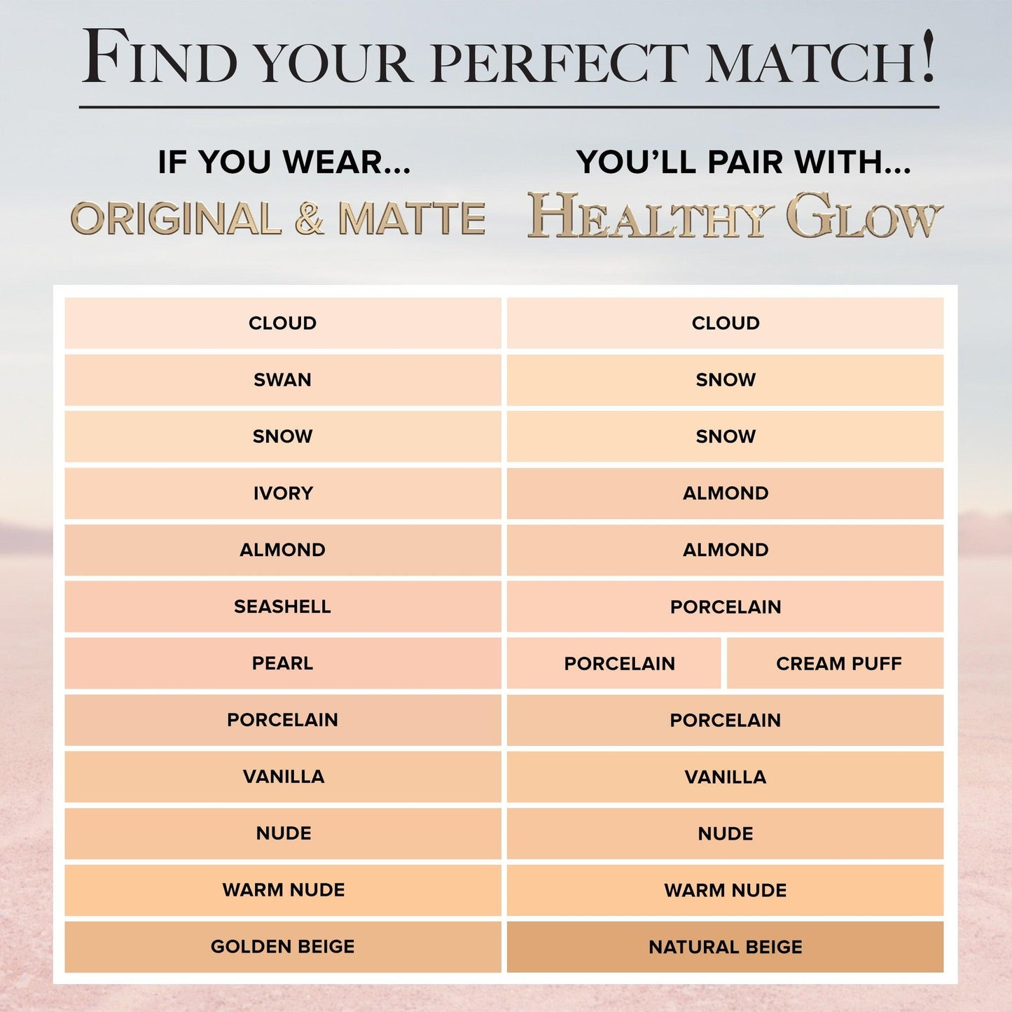 Too Faced Born This Way Healthy Glow Skin Tint Foundation(Nude)