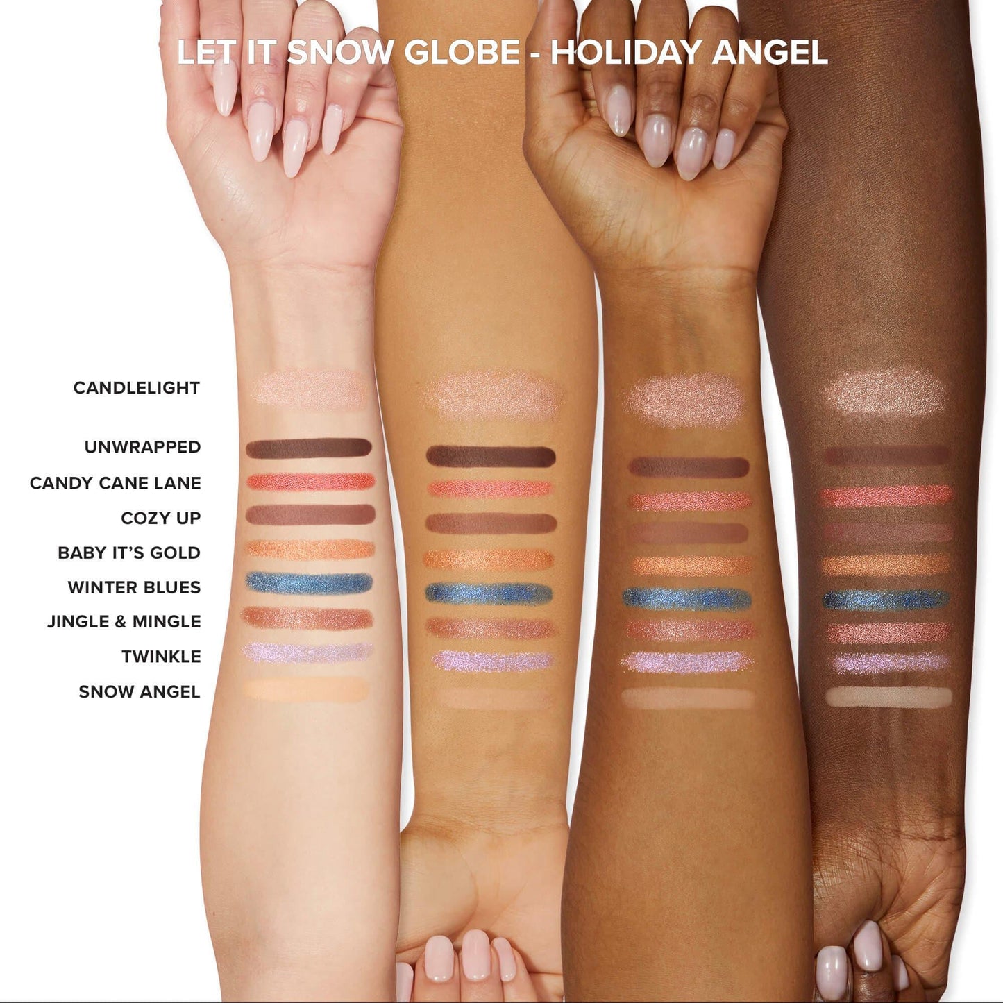 Too Faced Let It Snow Globes Makeup Collection