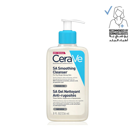 CERAVE SA SMOOTHING CLEANSER FOR DRY ROUGH BUMPY SKIN