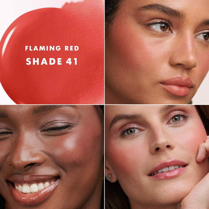 ARMANI BEAUTY LUMINOUS SILK CHEEK TINT (FLAMINGO RED 41)