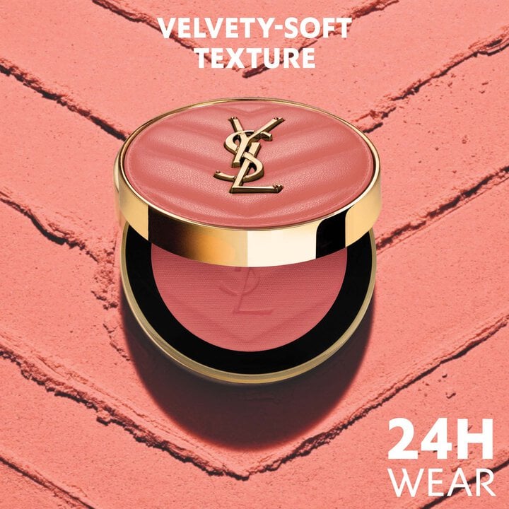 YVES SAINT LAURENT MAKE ME BLUSH 24 H BUILDABLE BLUSH (peachy nude)
