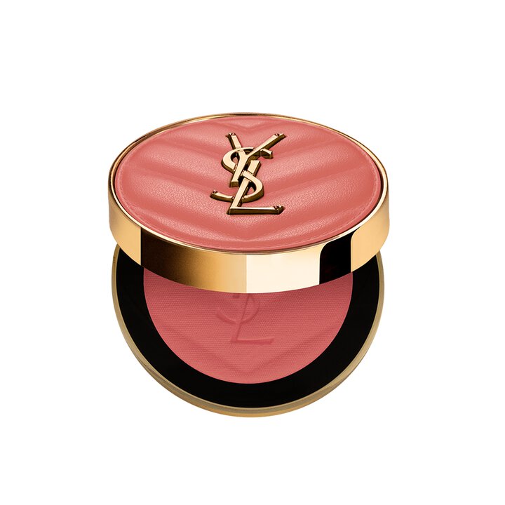 YVES SAINT LAURENT MAKE ME BLUSH 24H BUILDABLE POWDER BLUSH (PEACHY NUDE)