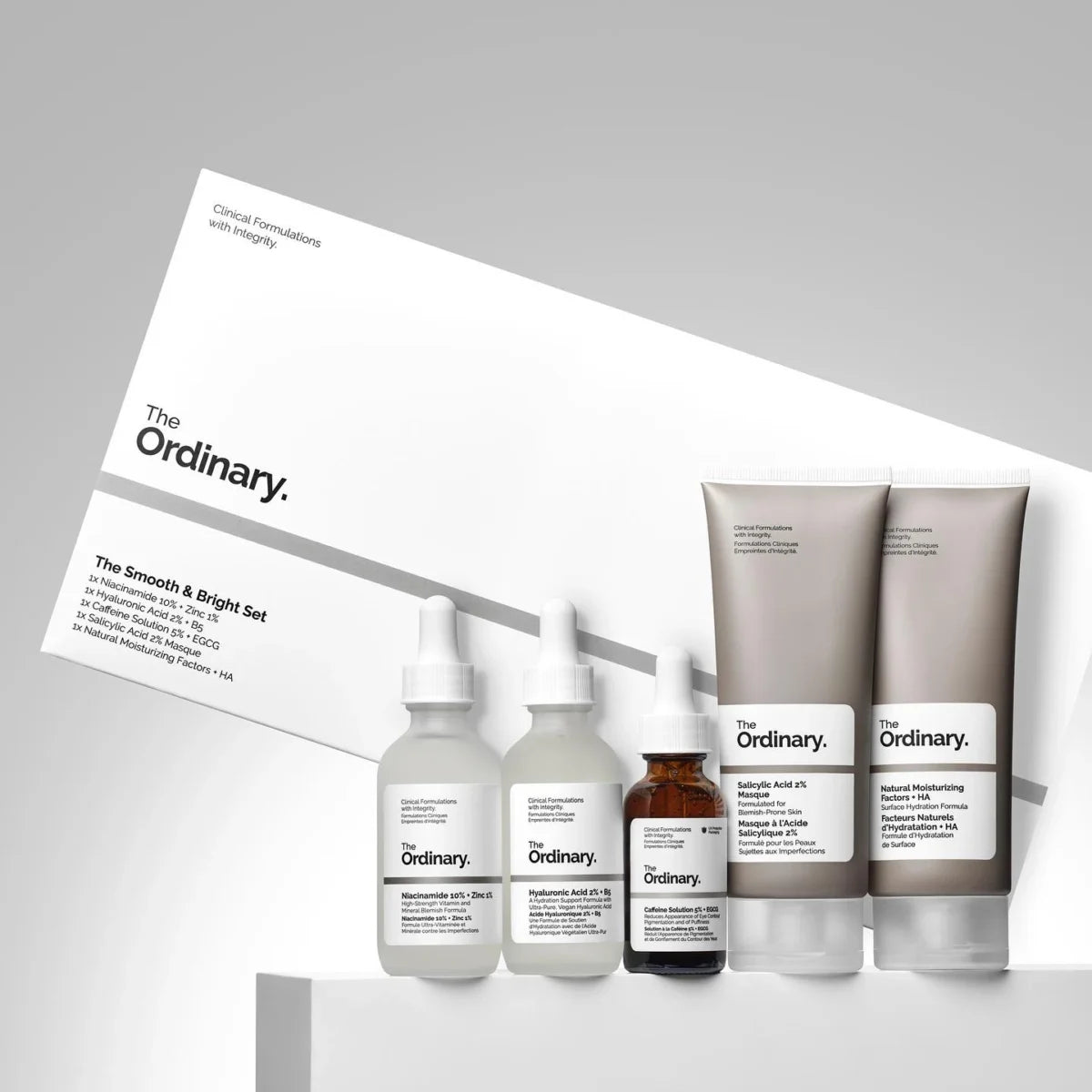THE ORDINARY THE SMOOTH & BRIGHT SET