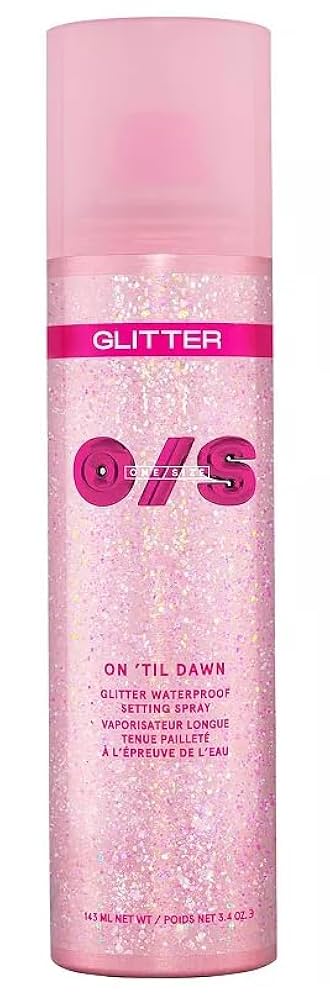 ONE/SIZE BY PATRICK STAR ON 'TIL DAWN GLITTER WATERPROOF SETTING SPRAY