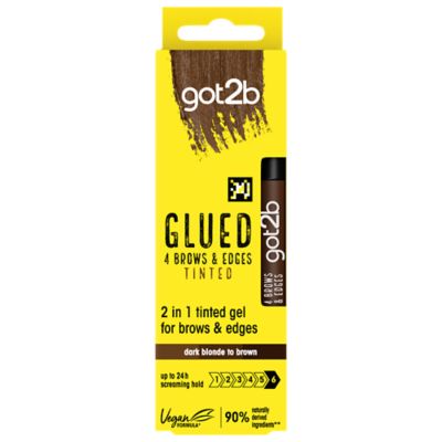 Got2B Schwarzkopf Glued For Brows & Edges brown color