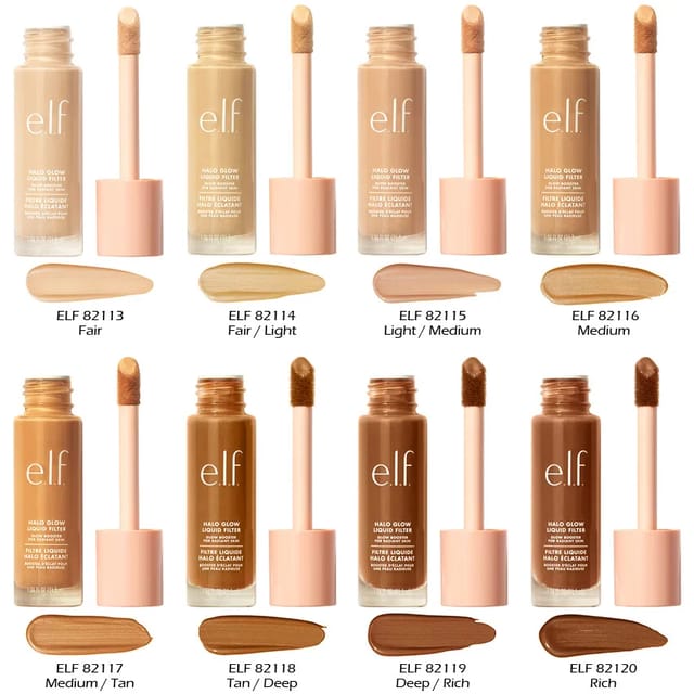 E.L.F Halo Glow Liquid Filter (2/ Fair-Light)