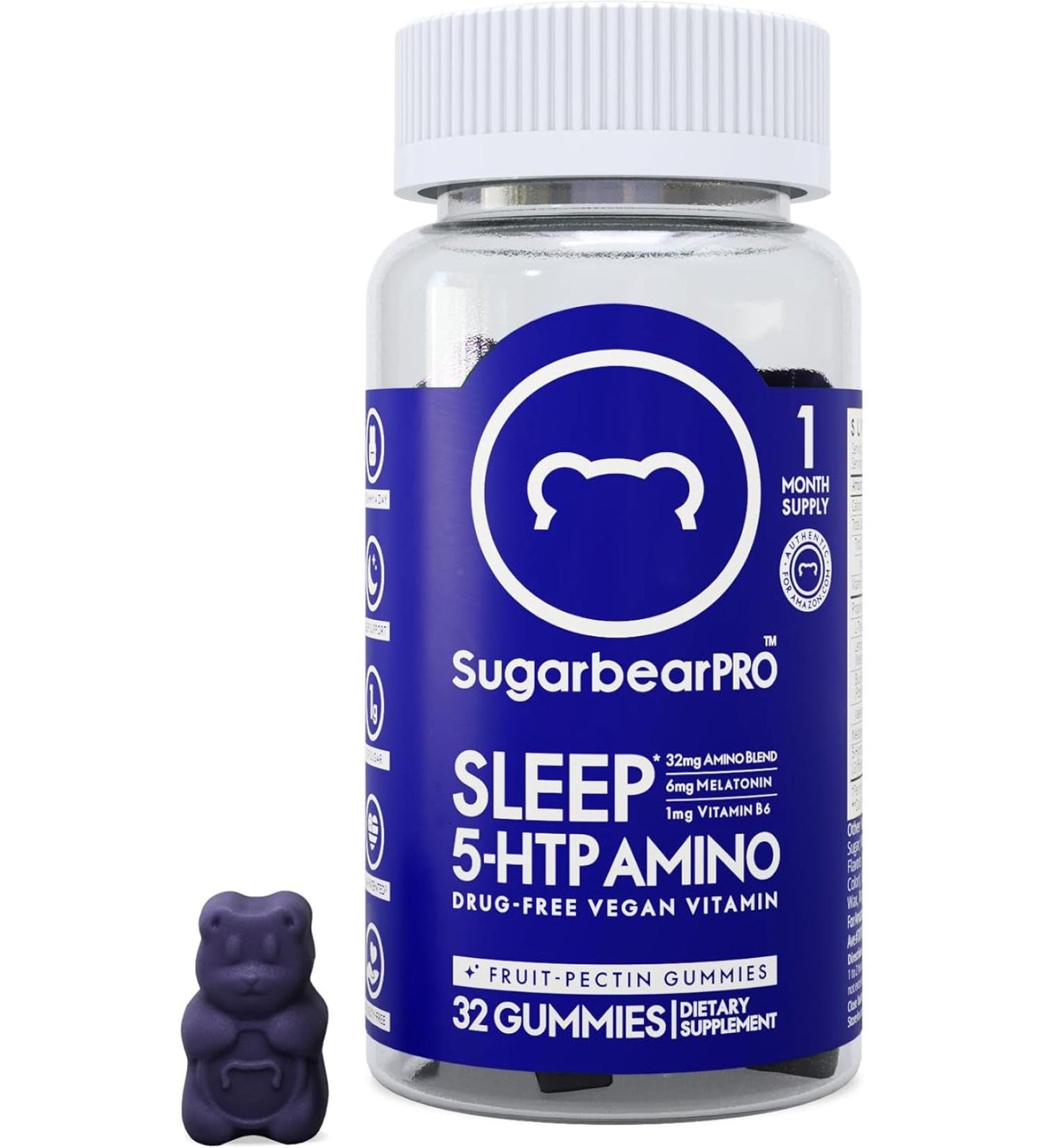 SUGARBEAR PRO SLEEP VITAMINS NEW FORMULA (1 MONTH SUPPLY)