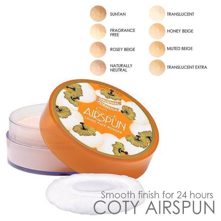 AIRSPUN LOOSE FACE POWDER (TRANSCULENT)