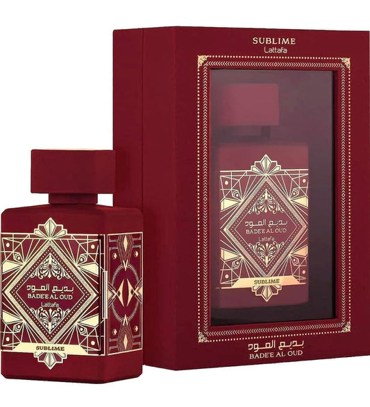Lattafa Badee Al Oud Sublime Eau De Parfum Spray For Unisex (Red)