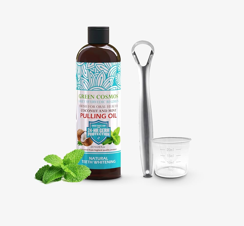 COCONUT MINT PULLING OIL MOUTHWASH (size 237ml)
