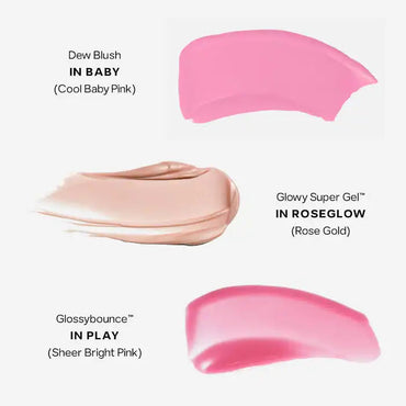 SaieGlow Starter Kit Blush, Gloss and Glow