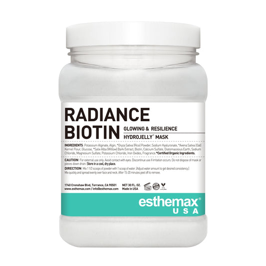 ESTHEMAX HYDROJELLY® MASKS NATURAL (RADIANCE BIOTIN)