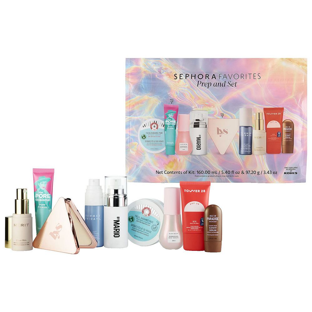 SEPHORA FAVORITES PREP AND SET KIT LIMITED EDITION BY KHOLS
