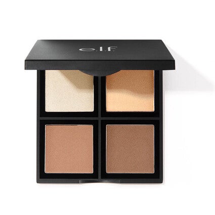 E.L.F POWDER POWDER CONTOUR PALETTE (LIGHT MEDIUM)