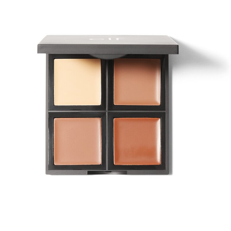 E.L.F POWDER CREME CONTOUR PALETTE (LIGHT MEDIUM)