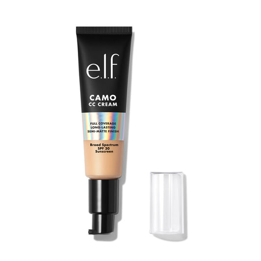 E.L.F Camo CC Cream Full-coverage color-correcting foundation with broad spectrum SPF 30 (light 240)