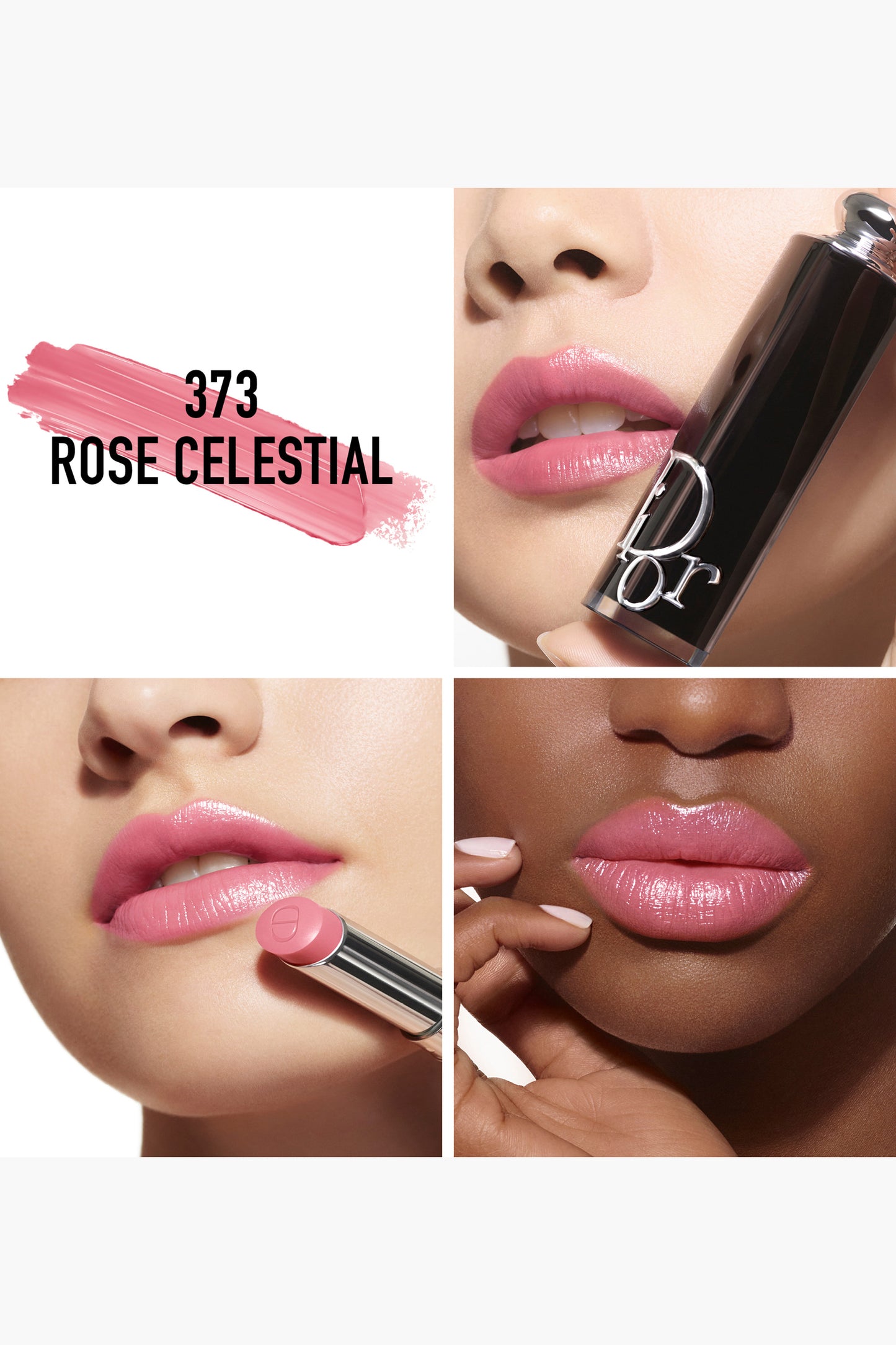 CHRISTIAN DIOR DIOR ADDICT SHINE LIPSTICK (373 rose celestial)