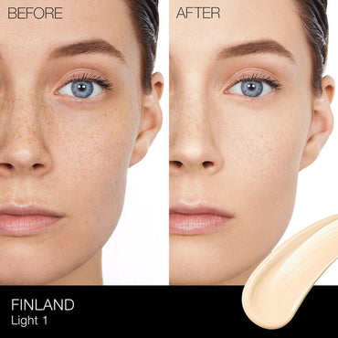 NARS COSMETICS PURE RADIANT TINTED MOISTURIZER (LIGHT 1 FINLAND)