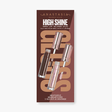 ANASTASIA BEVERLY HILLS HIGH SHINE MINI LIP GLOSS DUO (MOLTEN+AURA)