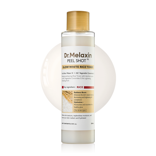 DR.MELAXIN PEEL SHOT GLOW WHITE RICE TONER