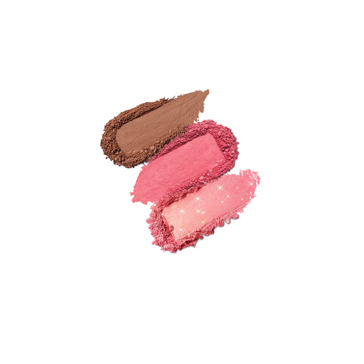 KIKO MILANO MULTI FINISH TRIO BLUSH & BRONZER FACE PALETTE (03)